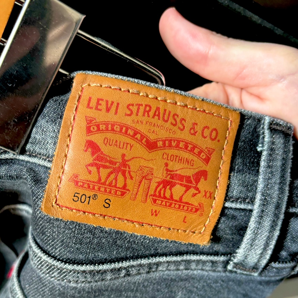 Levi’s- 501 Button-fly Relaxed-fit Straight-leg Denim